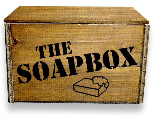 soapbox to stand on