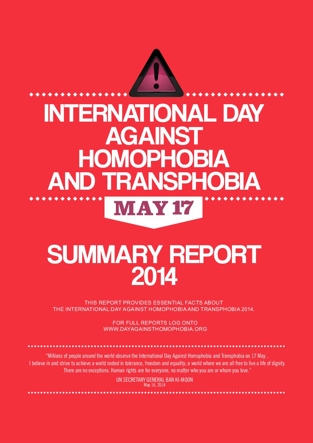 IDAHOT 2014 Annual Report