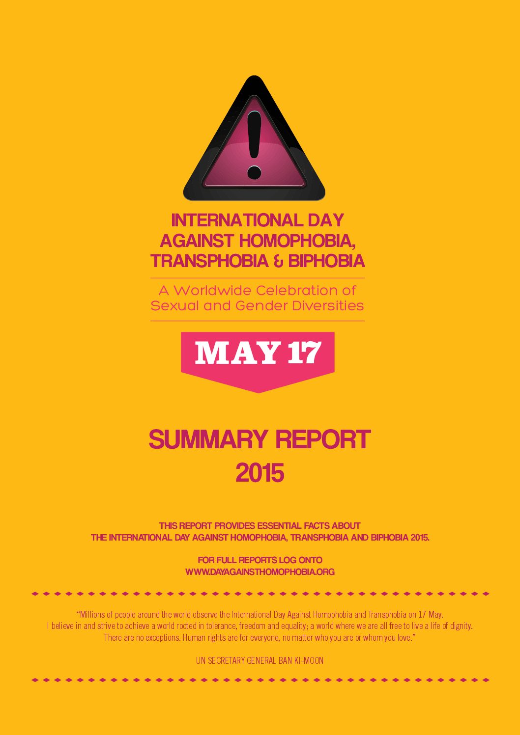 IDAHOT 2015 Annual Report