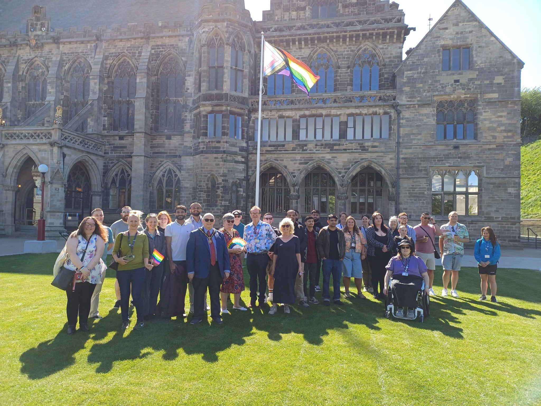 IDAHOBIT 2025: Flag raising and refreshments