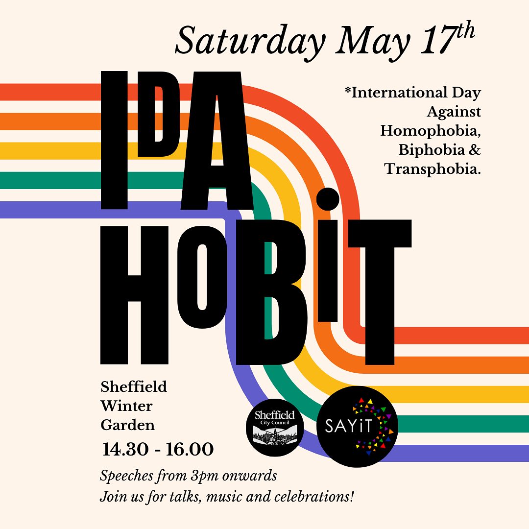 IDAHOBIT SAYiT Sheffield IDAHOBIT SAYiT Sheffield