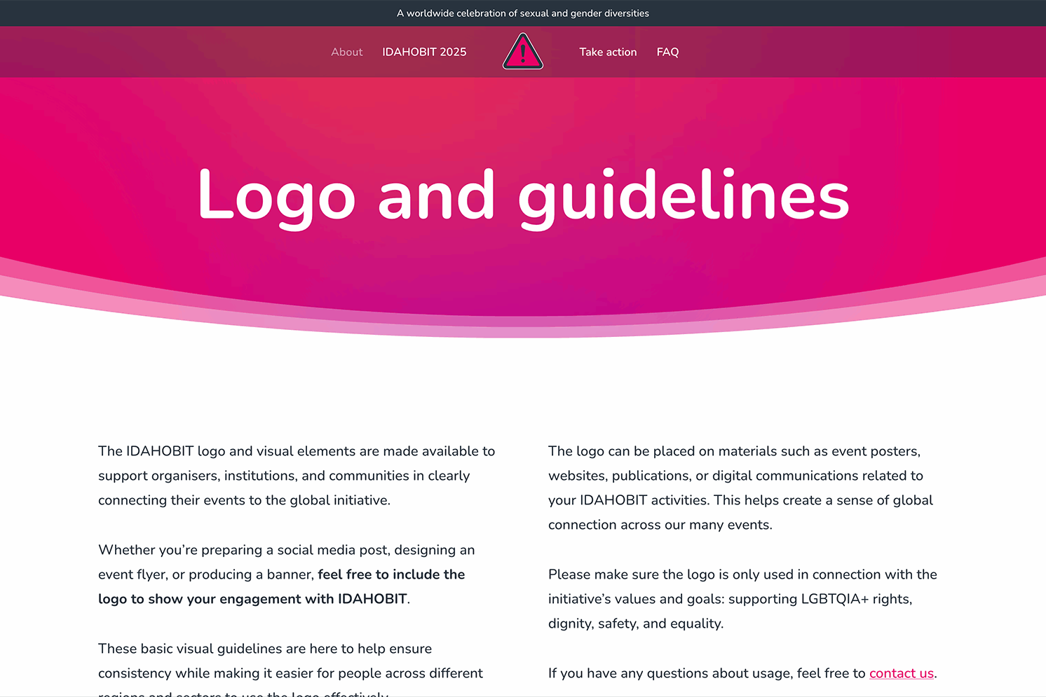 Logo and guidelines