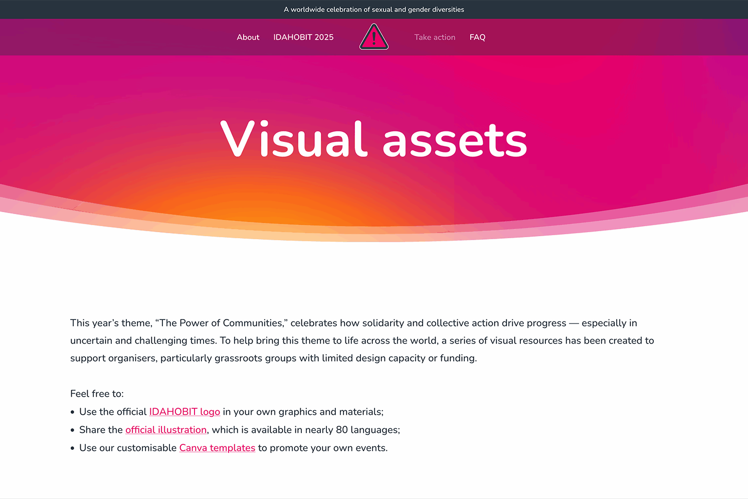Visual assets