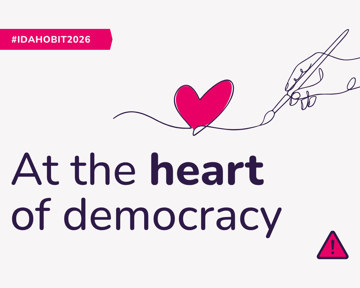 IDAHOBIT2026: “At the heart of democracy”