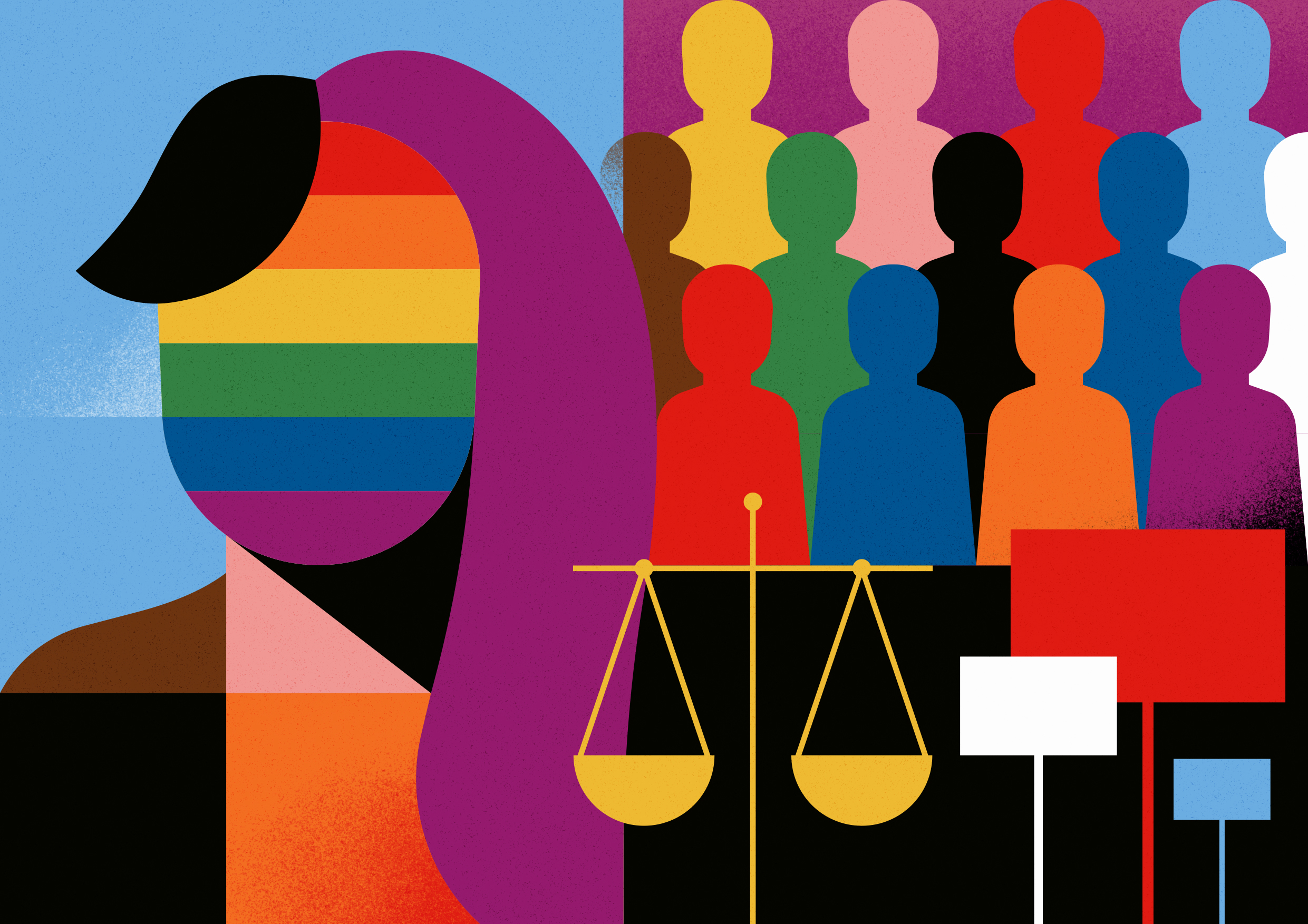 LGBTQIA illo