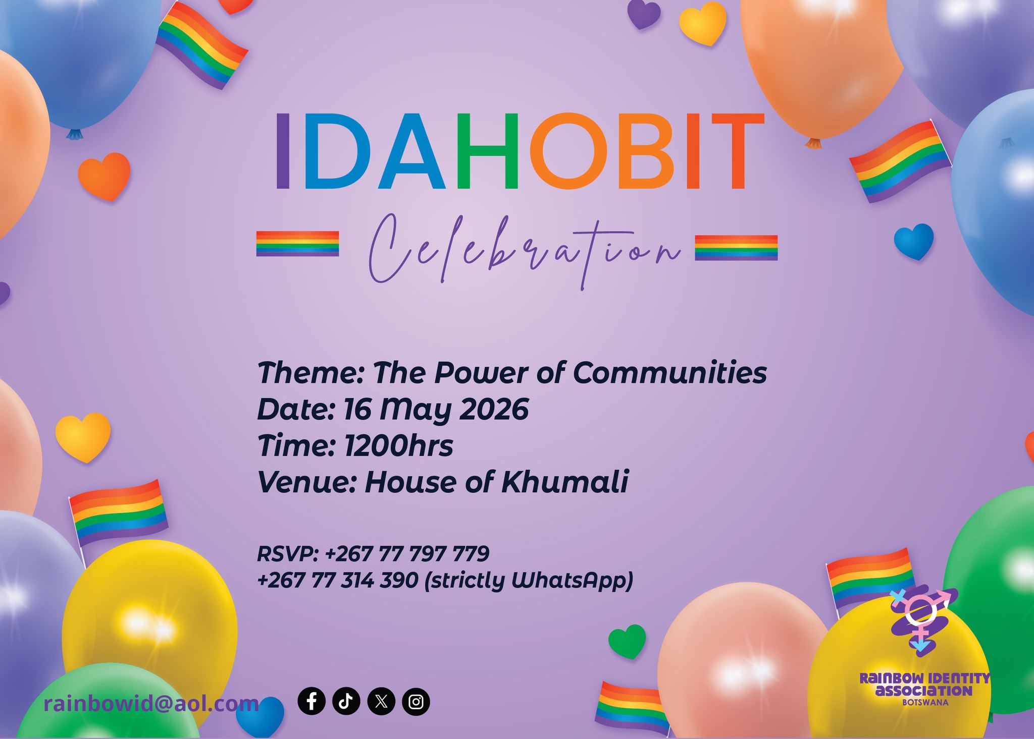 Rainbow Identity Association Botswana