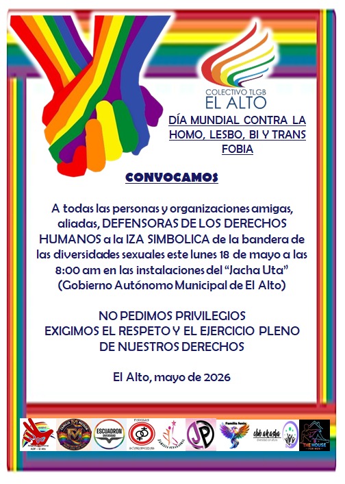 Iza Simbólica de la Banderas de las Diversidades