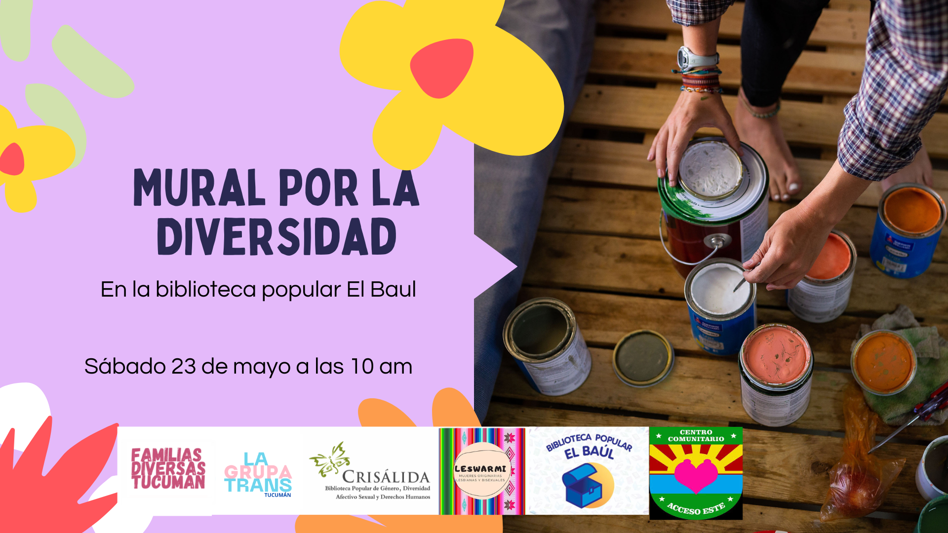 mural por la diversidad