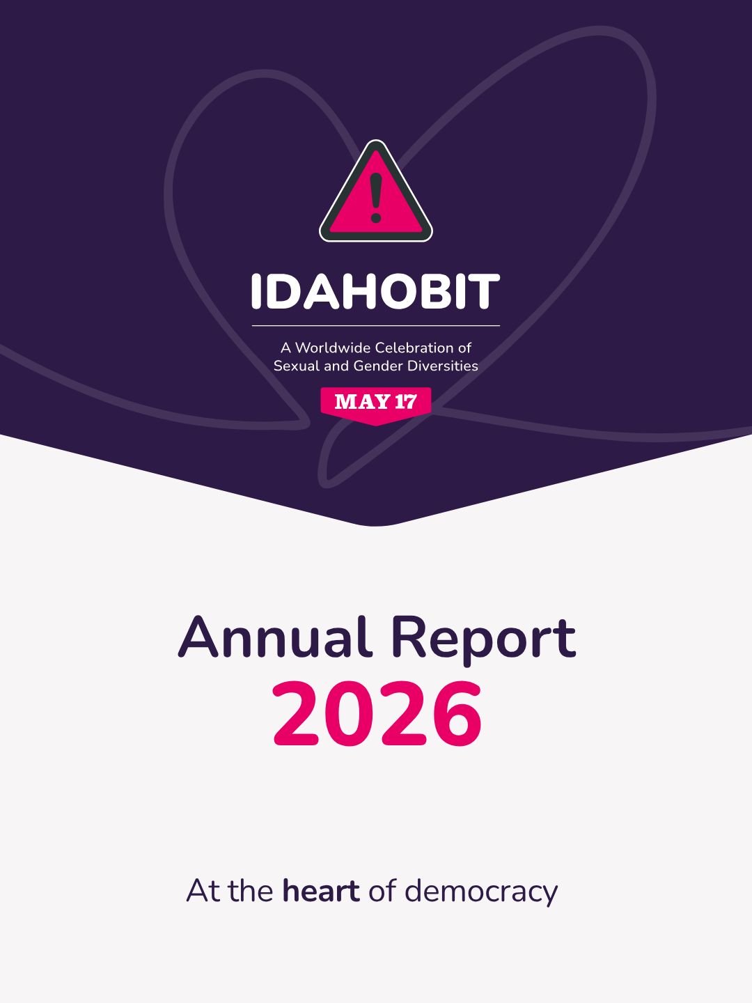 IDAHOBIT 2026 Annual Report cover IDAHOBIT 2026 Annual Report cover